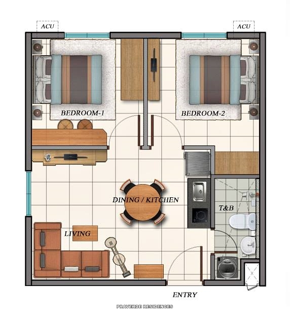 Praverde Residences Condo Unit Floor Plan Praverde Residences