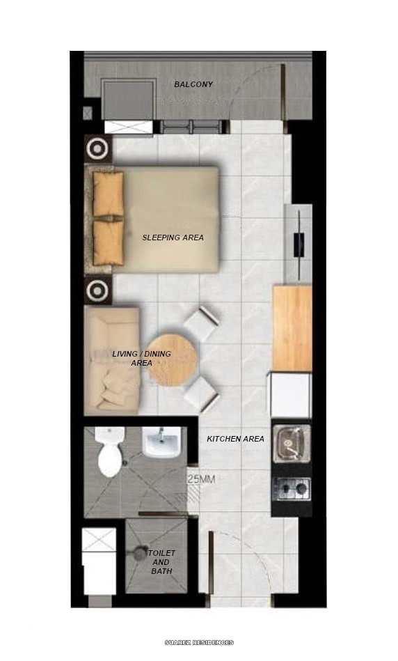 Suarez Residences Condo Unit Floor Plan Suarez Residences
